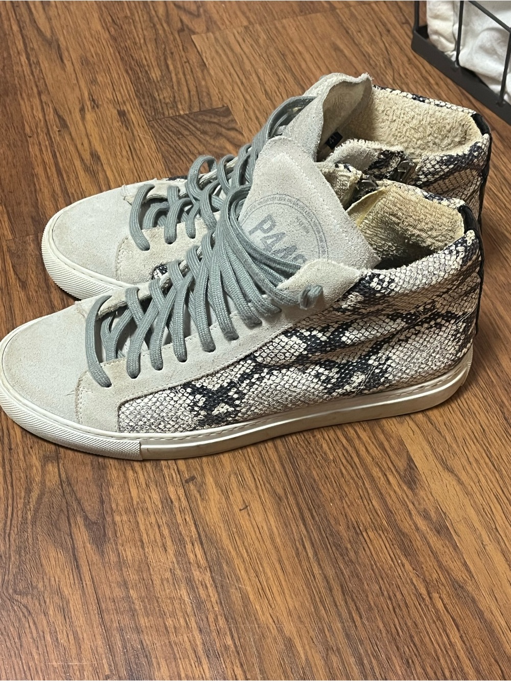 P448 high top sneakers